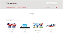 Desktop Screenshot of gunas.com